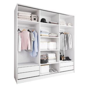 Skříň otevřená MERV K8 180 bílá