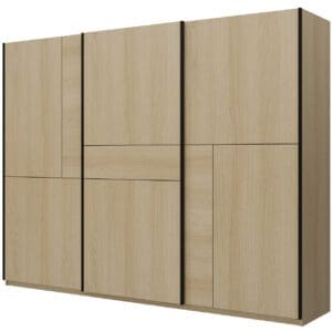 Skříň s posuvnými dveřmi 270 UBEC 69 dub lindberg