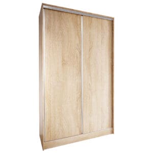 Skříň s posuvnými dveřmi se zásuvkami BRITTO C 120 sonoma