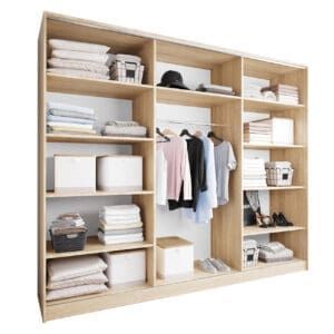 Skříň s posuvnými dveřmi BRITTO A 270 sonoma