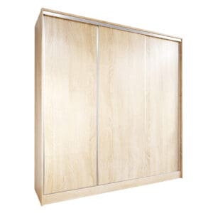 Skříň s posuvnými dveřmi se zásuvkami BRITTO D 180 sonoma