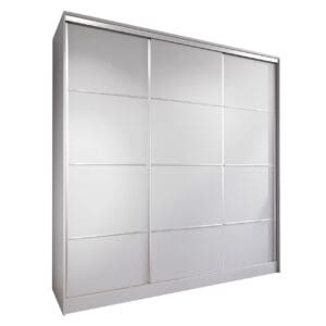 Skříň s posuvnými dveřmi se zásuvkami LOTUS C 200 šedá