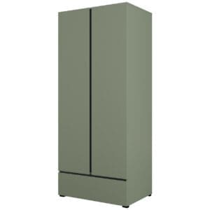 Skříň s šuplíkem CROSI 18 zelená / černá