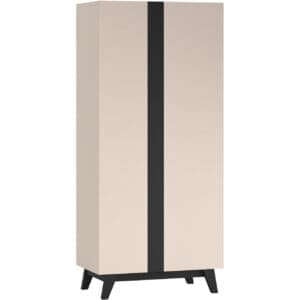 Skříň SABLE 01 kašmír / černá