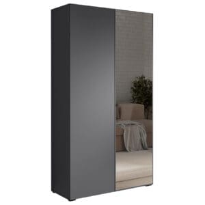 Skříň se zrcadlem CABO 1L 100 antracit