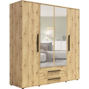 Skříň se zrcadlem MAXIS 13 dub artisan