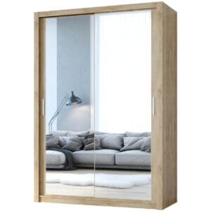 Skříň se zrcadlem ZLIN 150 dub artisan