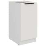 Skříňka dolní 40 ERIS 12 Bílá / Bílá mat AFM