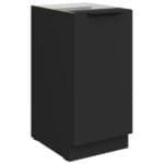 Skříňka dolní 40 ERIS 12 Černá mat / Černá AFM