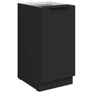 Skříňka dolní 40 ERIS 12 černý mat / černý