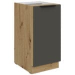 Skříňka dolní 40 ERIS 12 dub artisan / grafit AFM