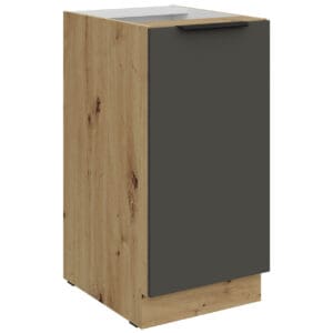 Skříňka dolní 40 ERIS 12 dub artisan / grafit