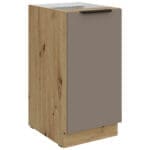 Skříňka dolní 40 ERIS 12 Dub Artisan / Písková Šedá AFM