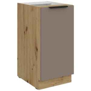 Skříňka dolní 40 ERIS 12 dub artisan / písková šedá