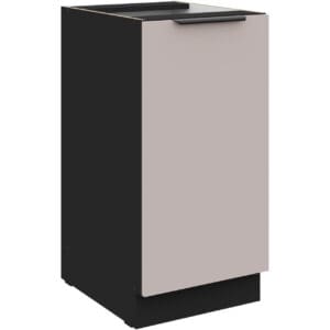 Skříňka dolní 40 SILVIA 12 černý / kašmír