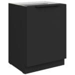 Skříňka dolní 60 ERIS 06 Černá mat / Černá AFM