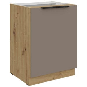 Skříňka dolní 60 ERIS 06 dub artisan / písková šedá