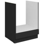 Skříňka dolní 60 ERIS 07 Černá mat / Černá AFM