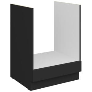 Skříňka dolní 60 ERIS 07 černý mat / černý