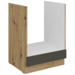 Skříňka dolní 60 ERIS 07 dub artisan / grafit AFM