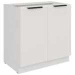 Skříňka dolní 80 ERIS 03 Bílá / Bílá mat AFM