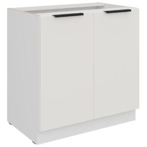 Skříňka dolní 80 ERIS 03 bílá / bílý mat