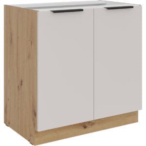 Skříňka dolní 80 IBARA 03 dub artisan / kašmír