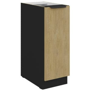 Skříňka dolní CARGO 30 CAMERON 13 černá / dąb cremona