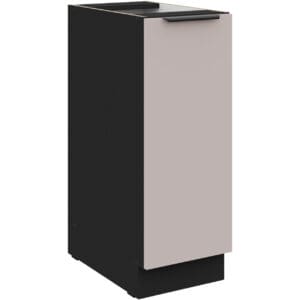 Skříňka dolní CARGO 30 SILVIA 13 černý / kašmír