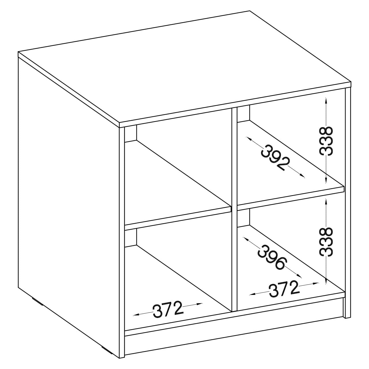 Skříňka dolní MALTIS MT01 dub artisan - Obrázek 2