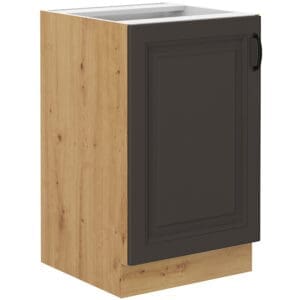 Skříňka dolní pod dřez 50 STILL ST10 dub artisan / grafit