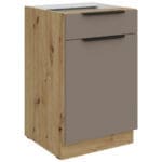 Skříňka dolní se zásuvkou 50 ERIS 10 Dub Artisan / Písková Šedá AFM