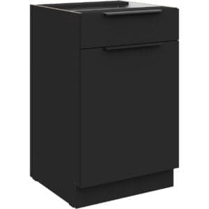 Skříňka dolní se zásuvkou 50 SILVIA 10 černý