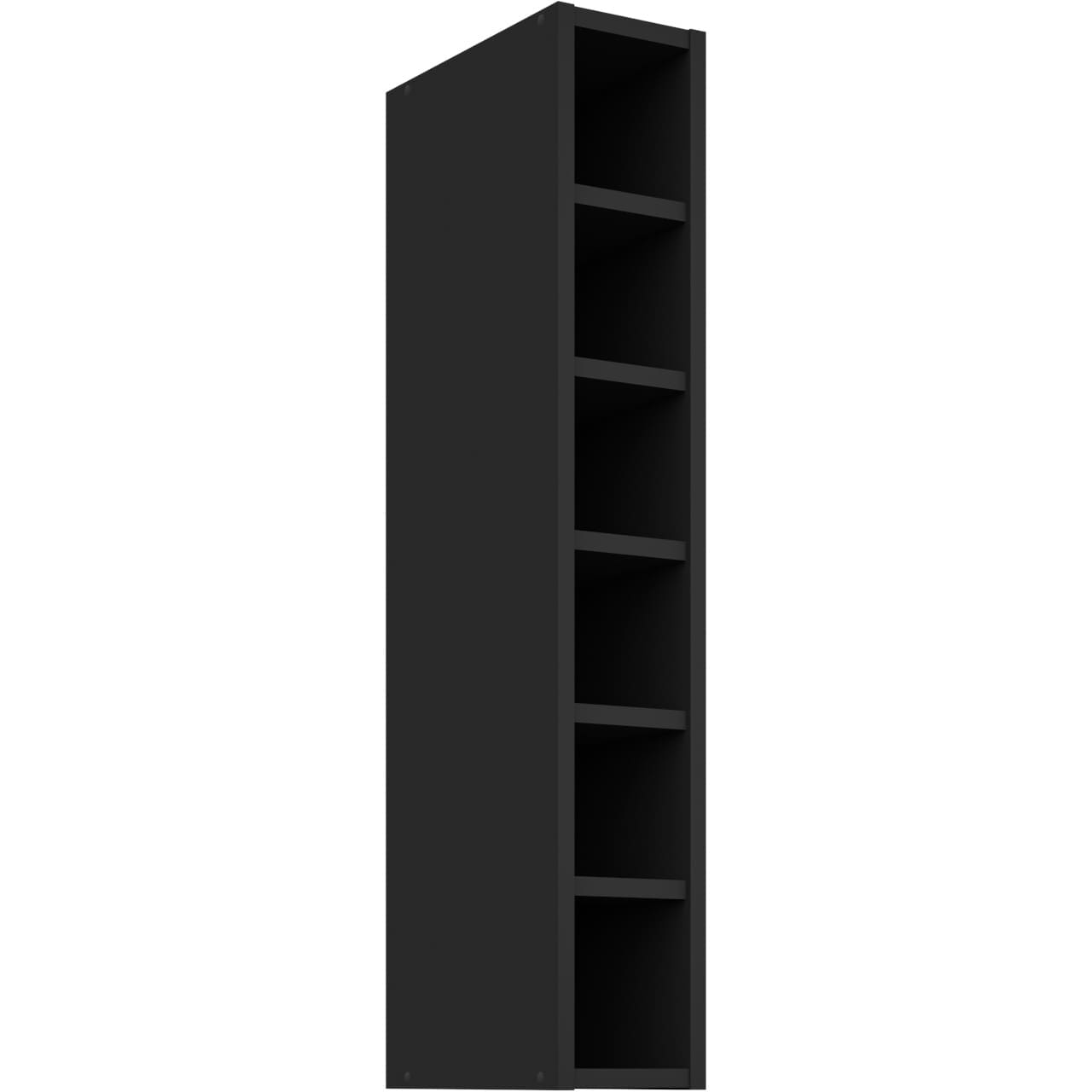 Skříňka horní 15 SILVIA 58 černý mat