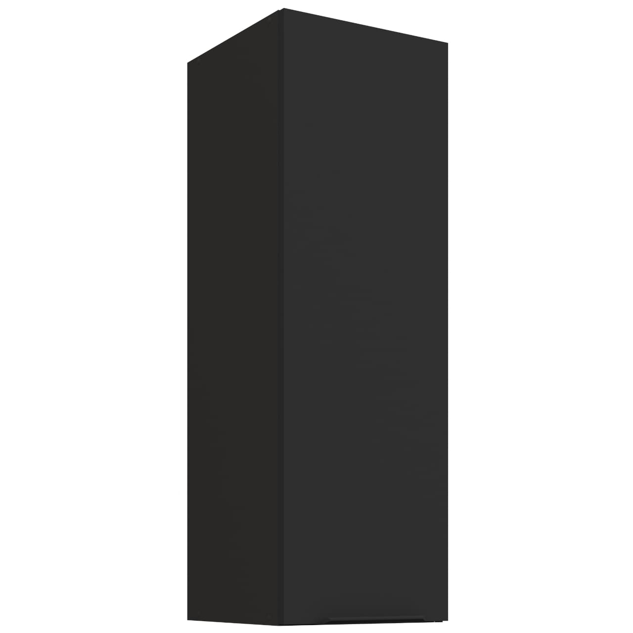 Skříňka horní 30 ERIS 45 černý mat / černý