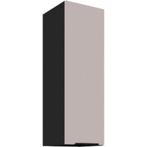 Skříňka horní 30 SILVIA 42 černý / kašmír