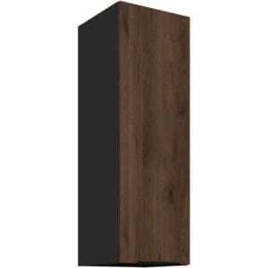 Skříňka horní 30 SILVIA 42 černý / ořech okapi