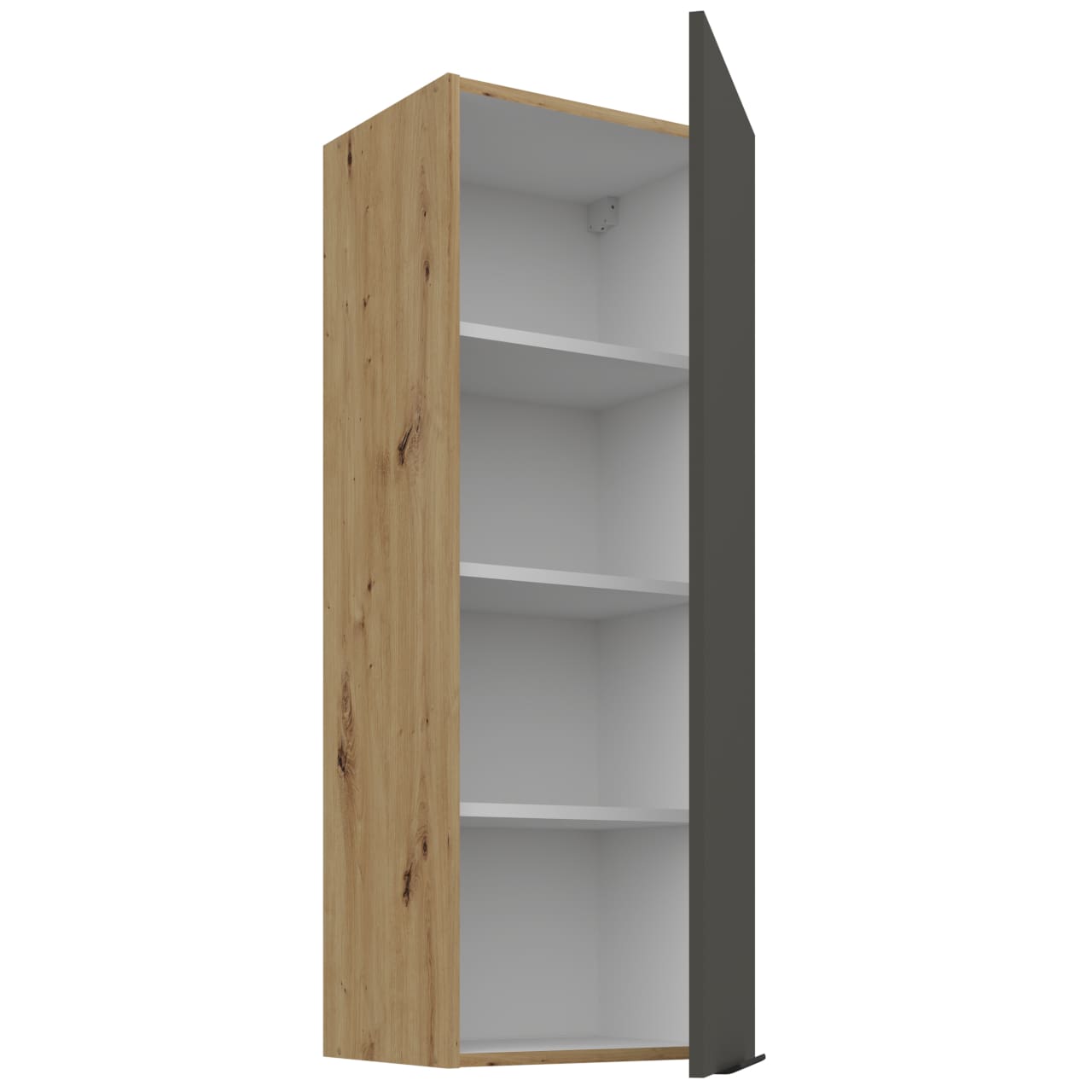 Skříňka horní 40 ERIS 43 dub artisan / grafit - Obrázek 2