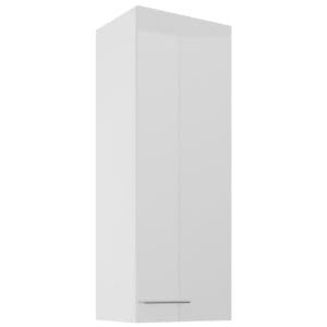 Skříňka horní 40 LAURA 48 bílý lesk