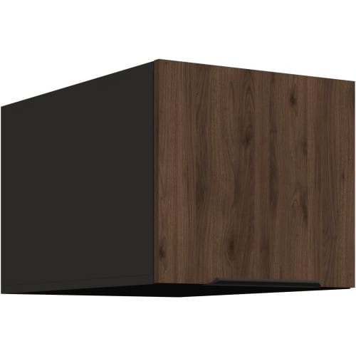 Skříňka horní 40 SILVIA 38 černý / ořech okapi