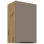 Skříňka horní 45 ERIS 37 Dub Artisan / Písková Šedá AFM