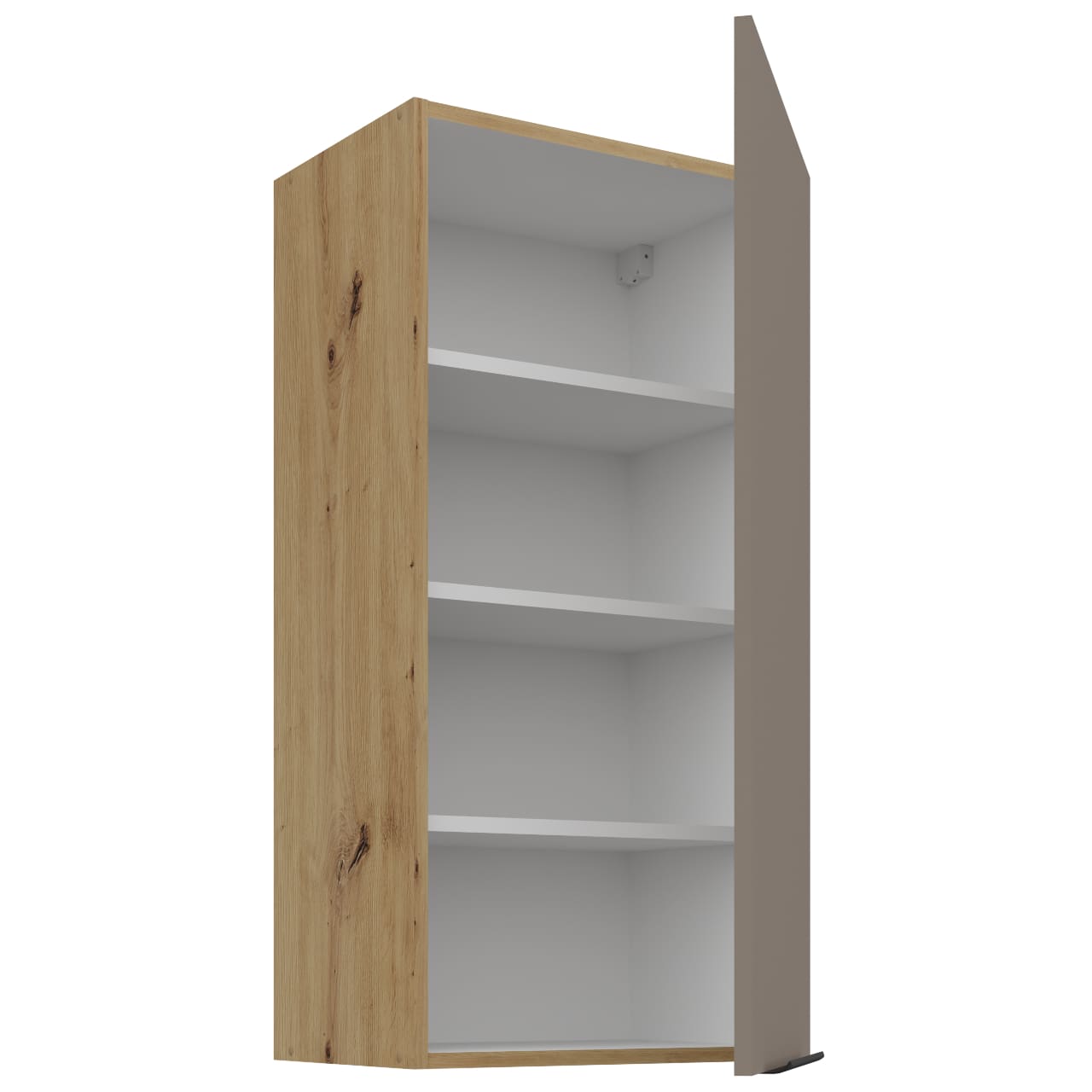 Skříňka horní 45 ERIS 38 dub artisan / písková šedá - Obrázek 2