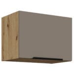 Skříňka horní 50 ERIS 32 Dub Artisan / Písková Šedá AFM