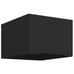 Skříňka horní 50 ERIS 33 Černá mat / Černá AFM