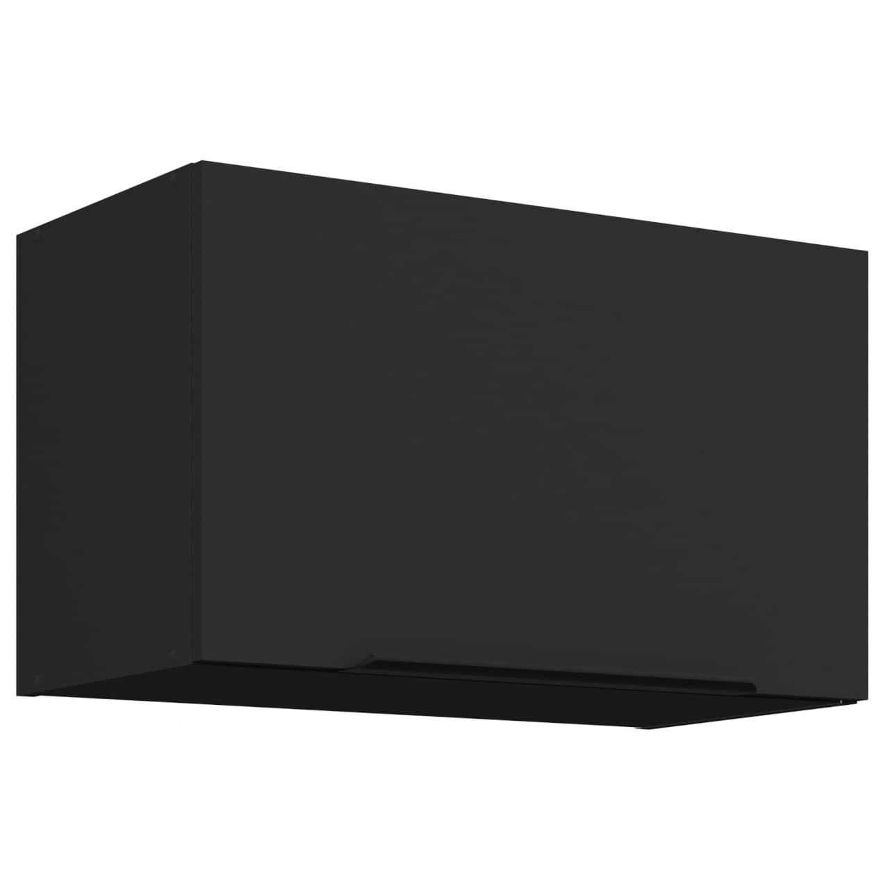Skříňka horní 60 ERIS 21 černý mat / černý