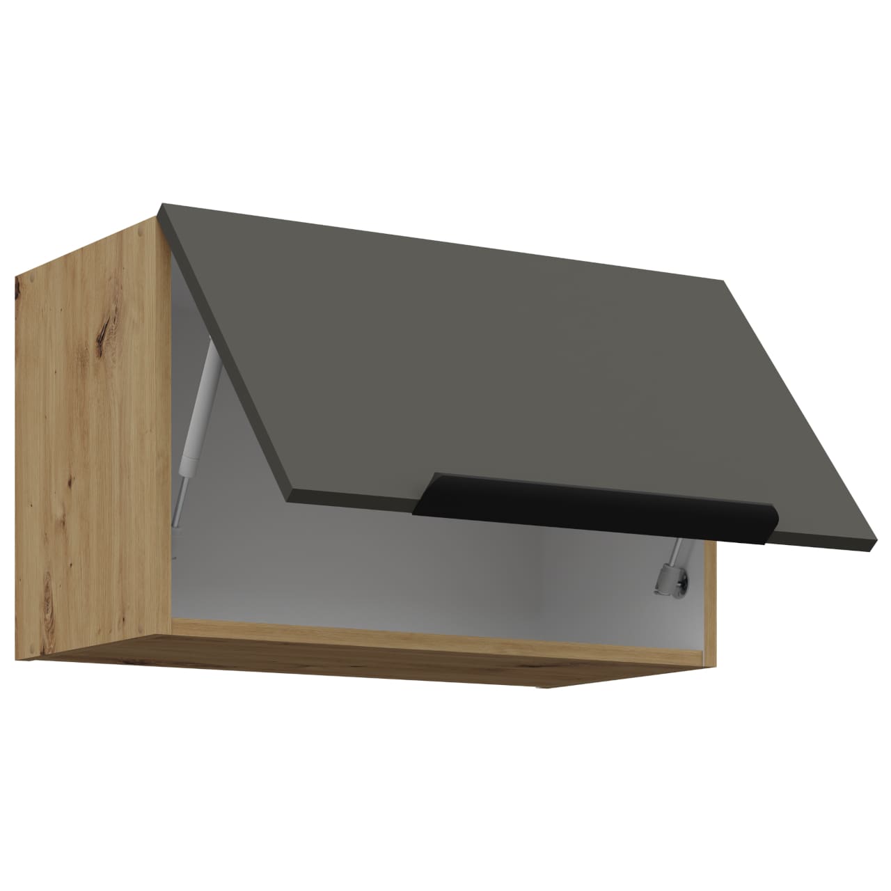 Skříňka horní 60 ERIS 21 dub artisan / grafit - Obrázek 2