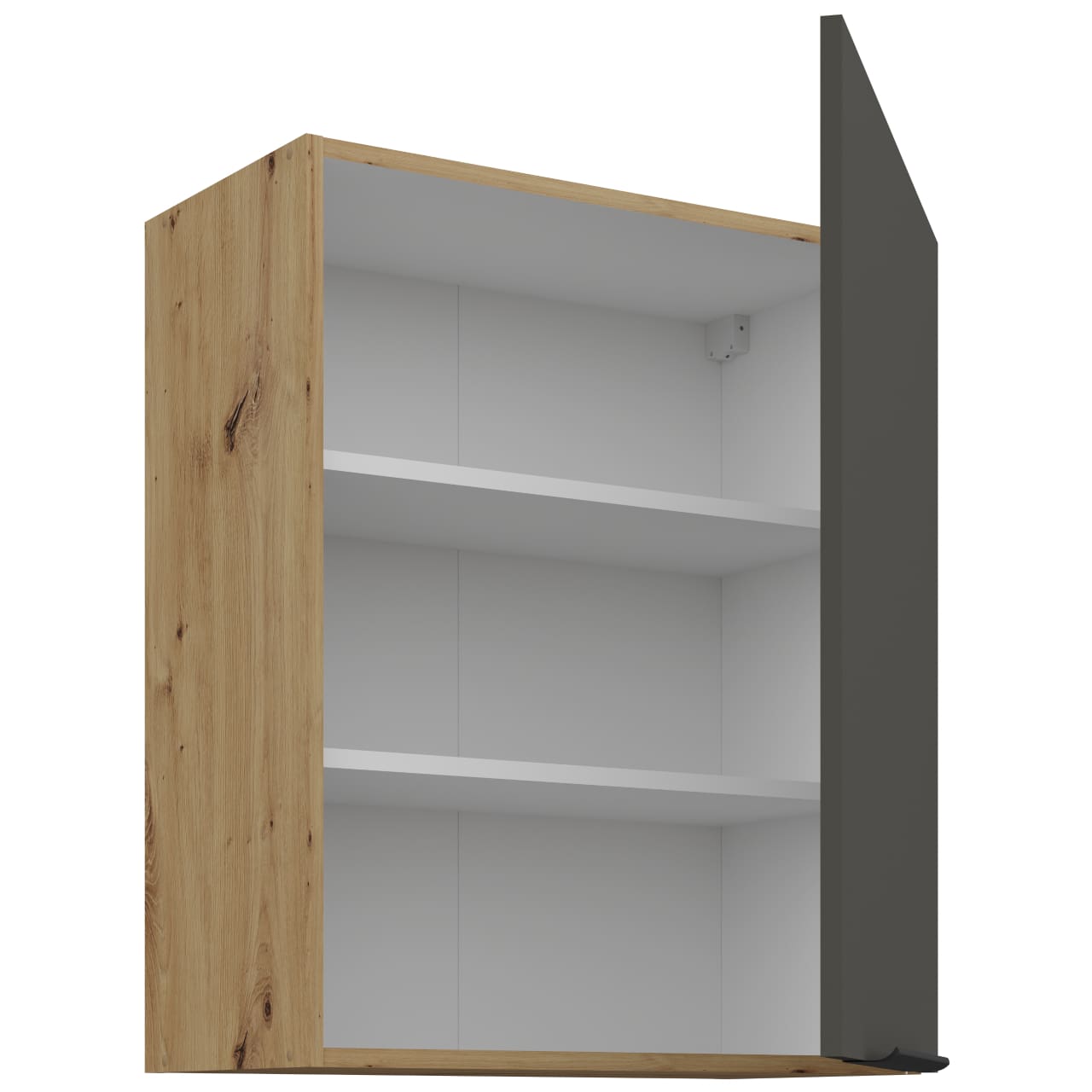 Skříňka horní 60 ERIS 23 dub artisan / grafit - Obrázek 2