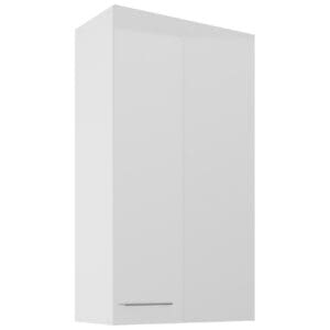 Skříňka horní 60 LAURA 43 bílý lesk