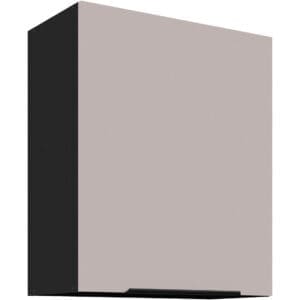 Skříňka horní 60 SILVIA 25 černý / kašmír