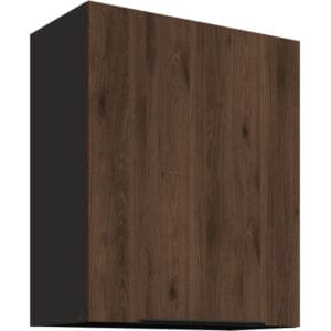 Skříňka horní 60 SILVIA 25 černý / ořech okapi